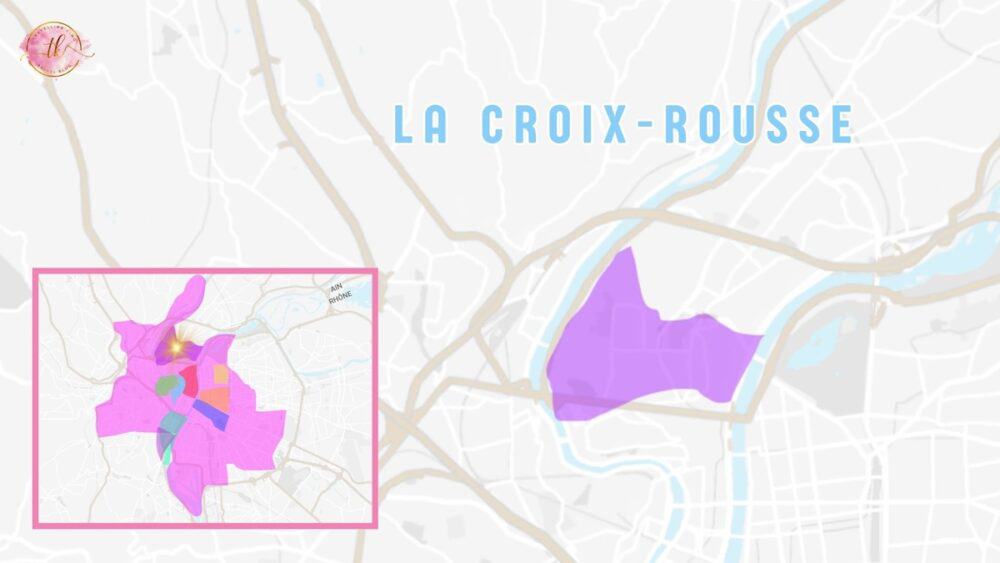 Map of La Croix-Rousse