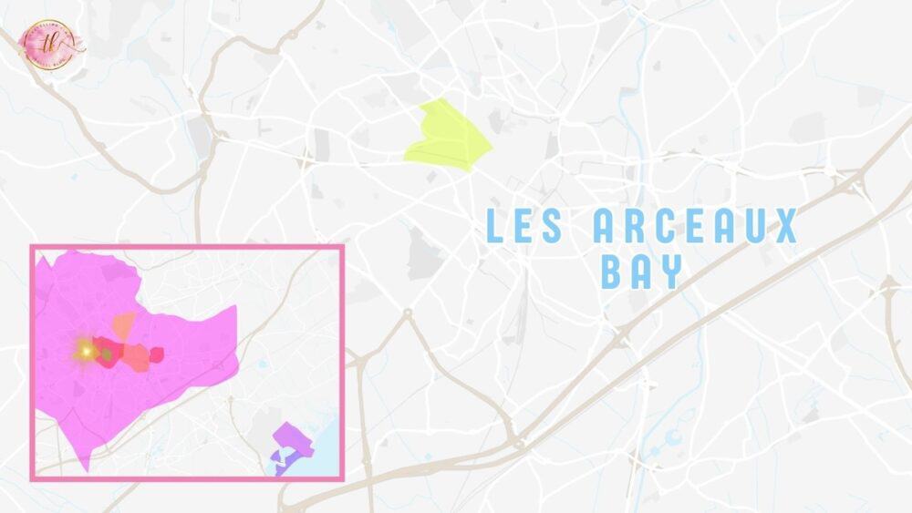 Map of Les Arceaux 