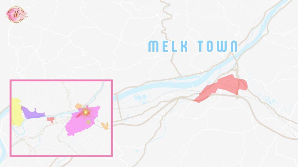 Map of Melk Town