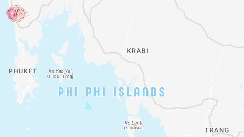 Phi phi Islands Map