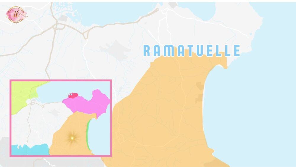 Map of Ramatuelle