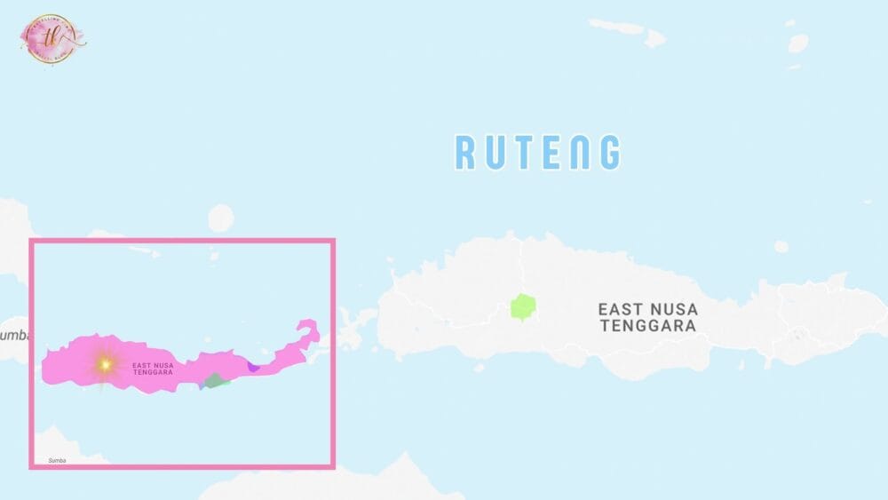 Map of Ruteng