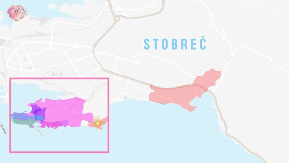Map of Stobrec