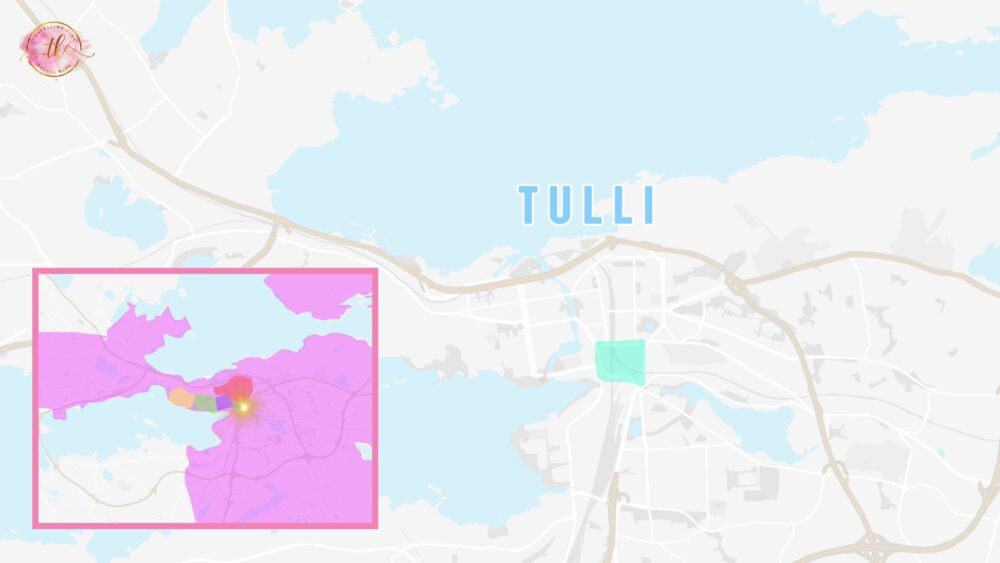 Map of Tulli