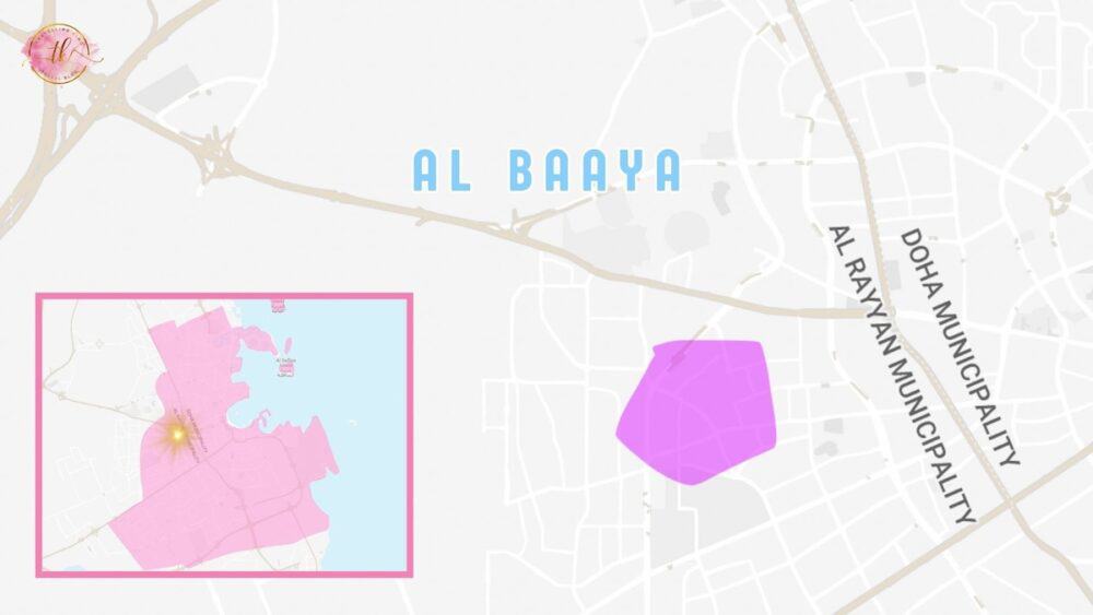Al Baaya Map in Doha