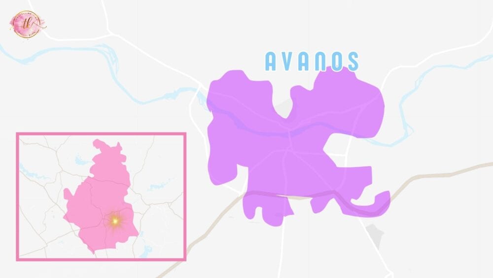 Map of Avanos