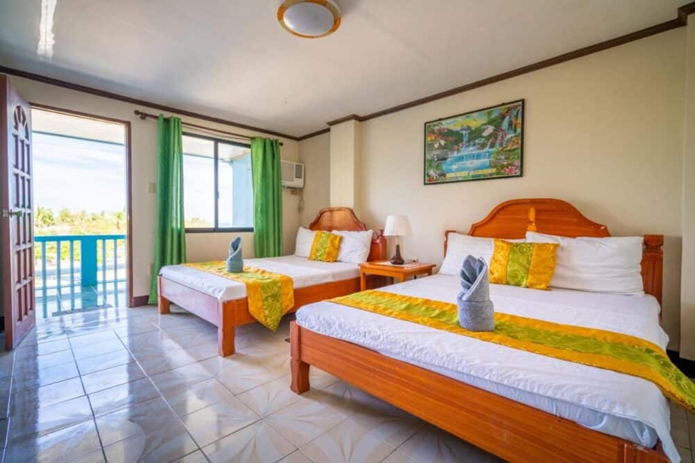 Blue Corals Beach Resort hotel room