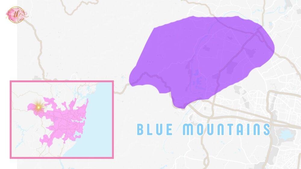 Blue Mountains Map