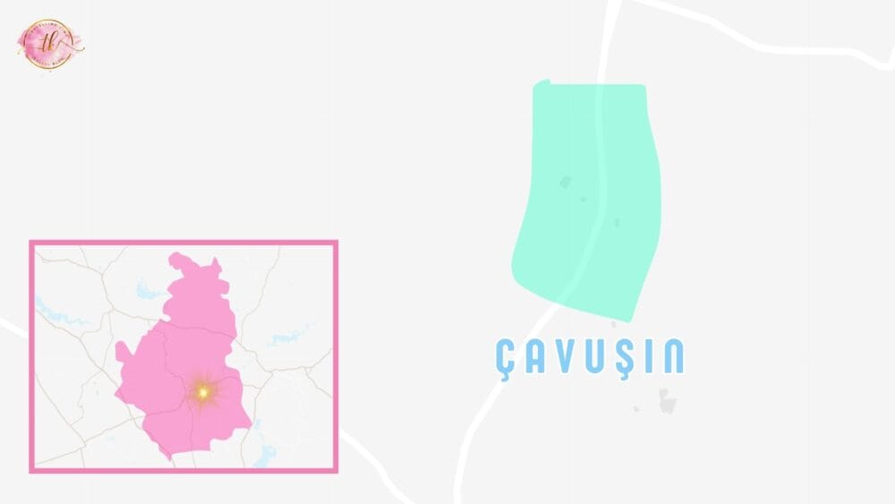 Map of Çavuşin