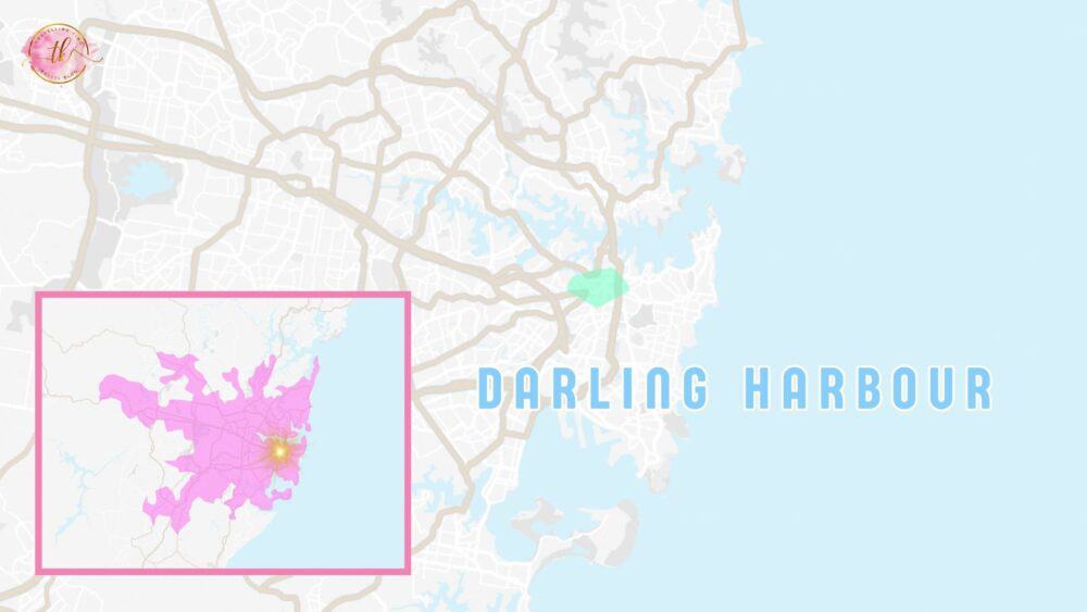 Darling Harbour map