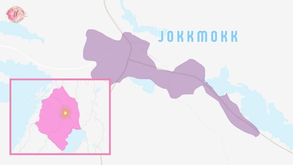 Map of Jokkmokk