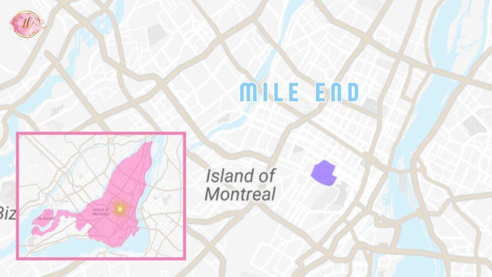 Montreal Mile End Maps