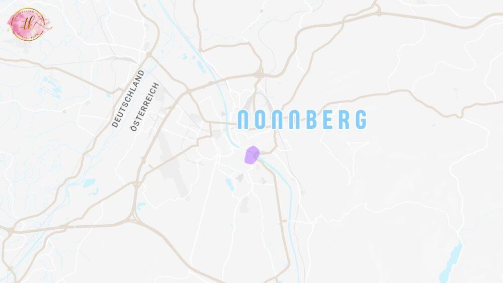 Salzburg map of Nonnberg