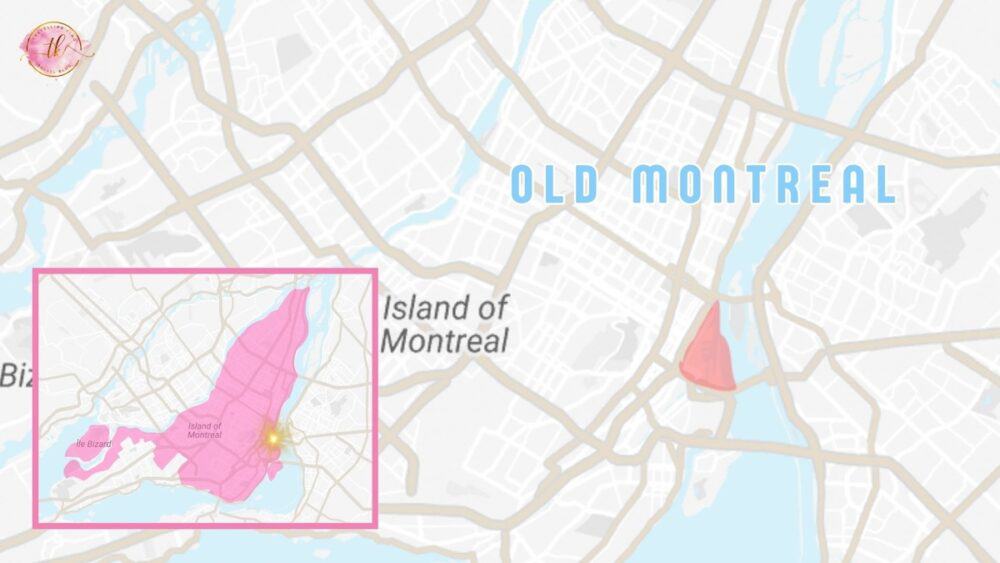 Old Montreal Map