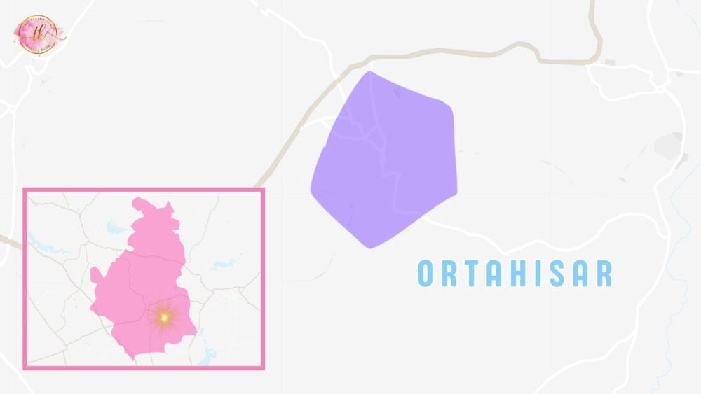 Map of Ortahisar