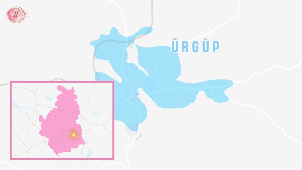 Map of Ürgüp