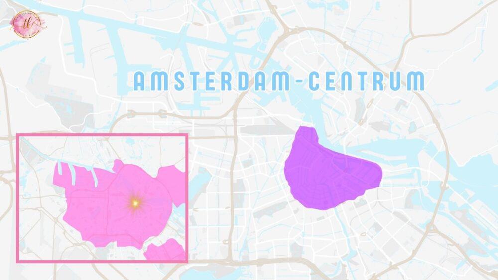 Area to stay: Amsterdam Centrum Map