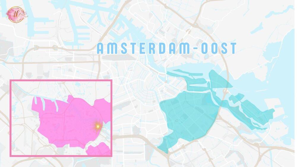 Amsterdam-Oost Map