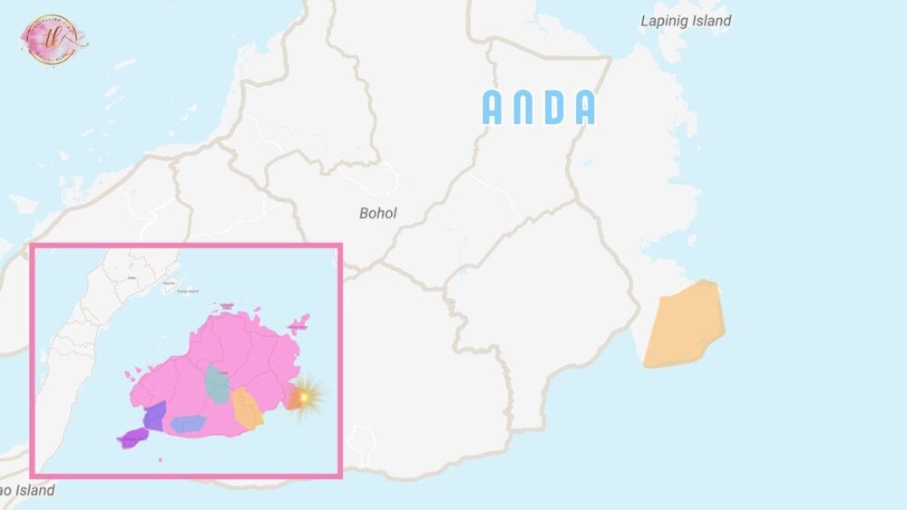 Map of Anda