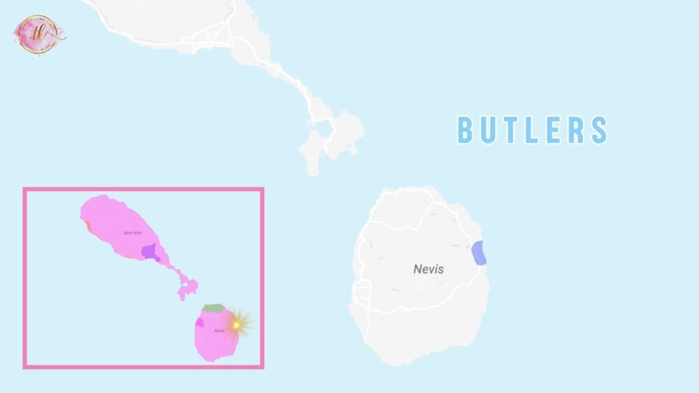 Map of Butlers