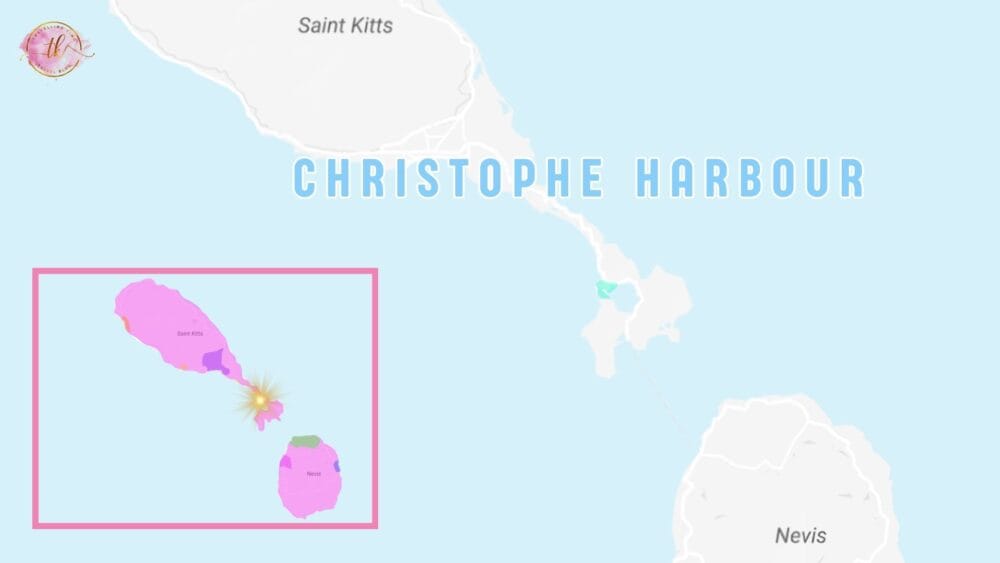 Map of Christophe Harbour