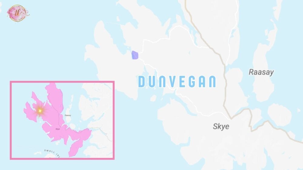 Map of Dunvegan