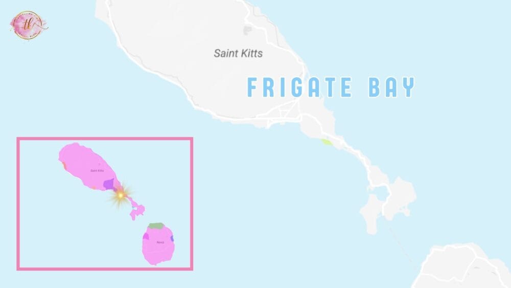 Map of Frigate Bay