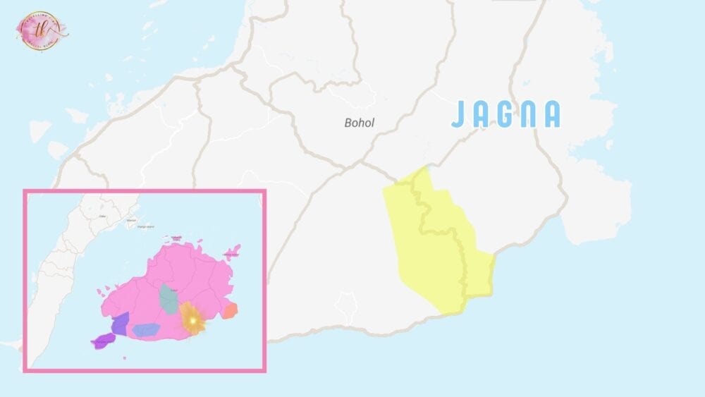 Map of Jagna