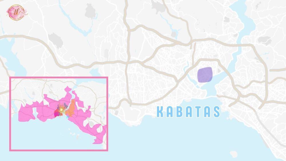 map of Kabatas