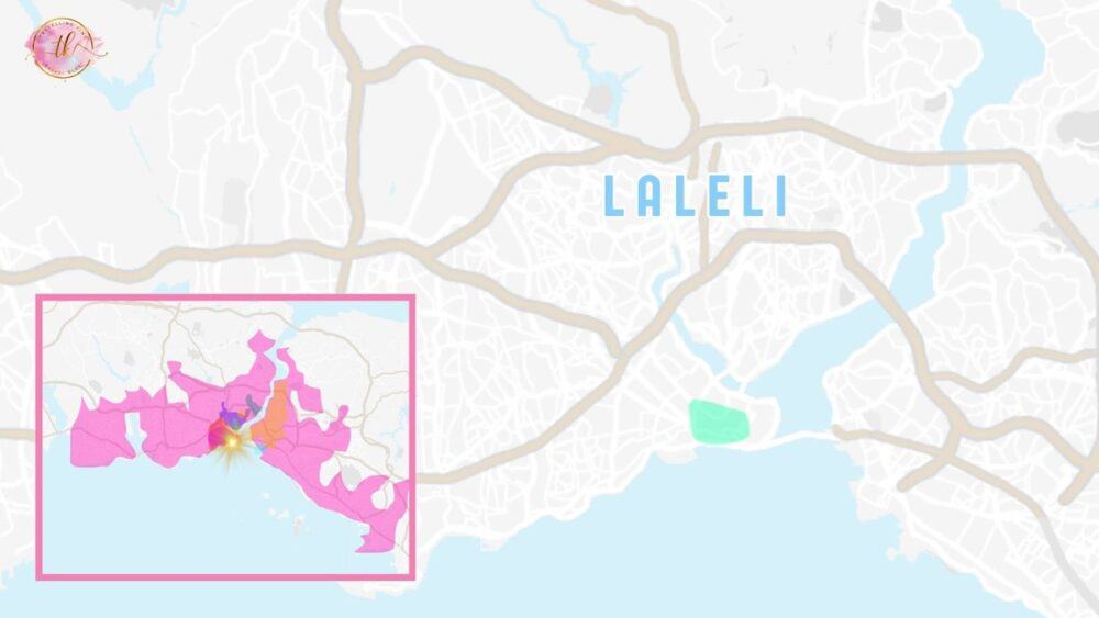 map of Laleli