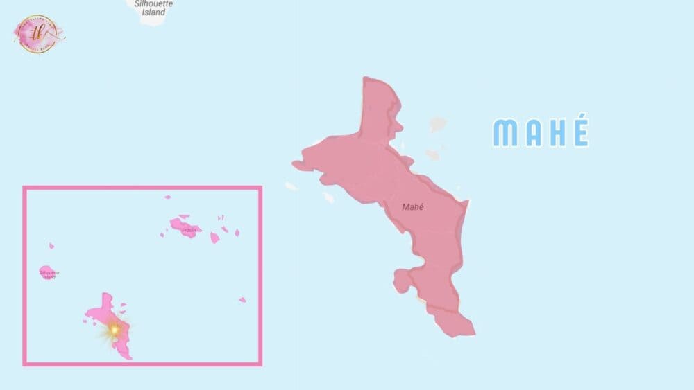 Map of Mahe