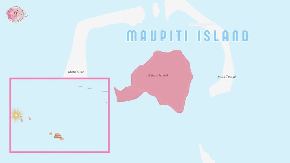 Map of Maupiti Island
