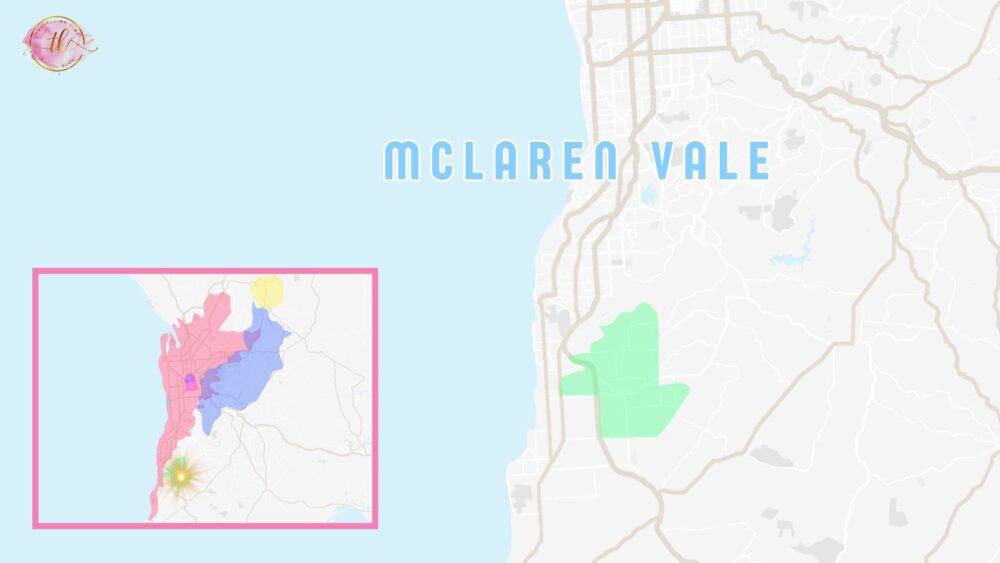 Map of Mclaren Vale