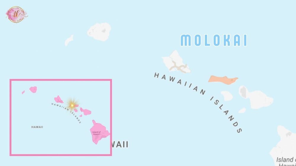 Map of Molokai