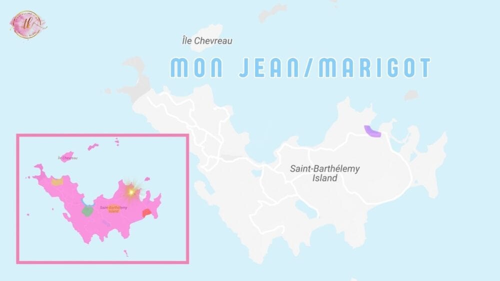 Map of Mon Jean/ Marigot
