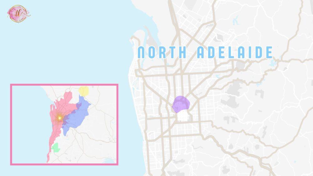 Map of North Adelaide
