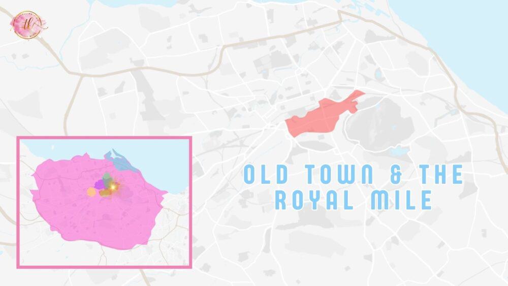 Map of Old Town & Royal Mile