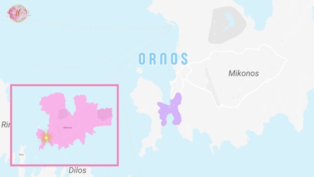 Map of Ornos