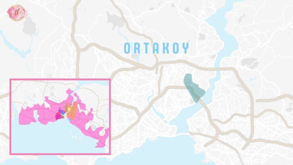 Map of Ortakoy