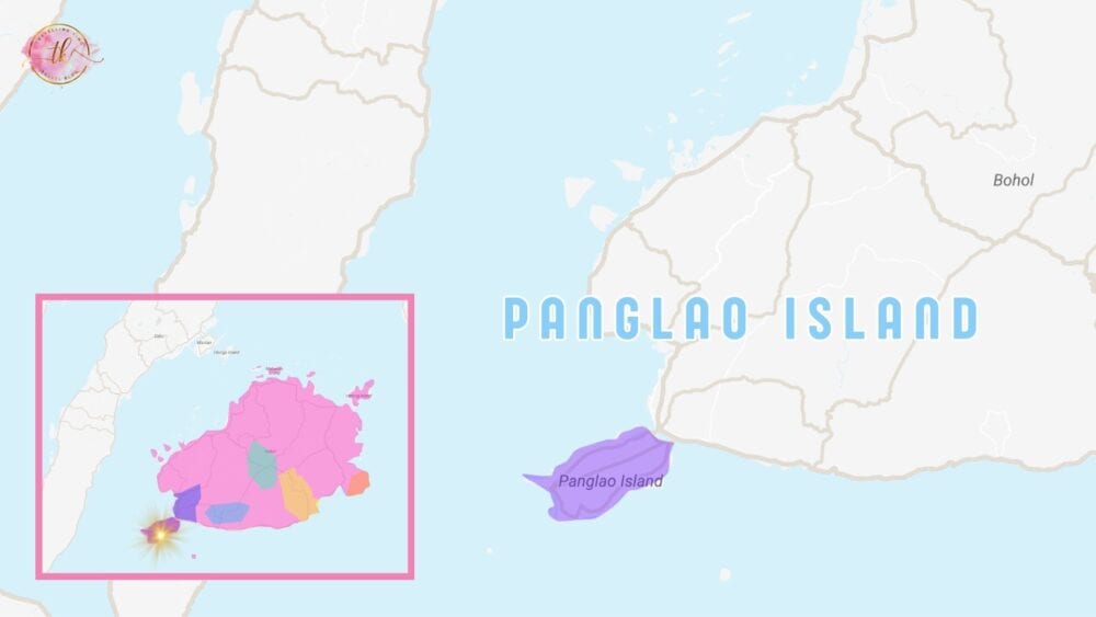 Map of Panglao Island