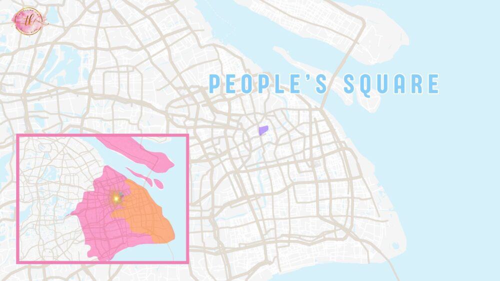 Map of People’s Square