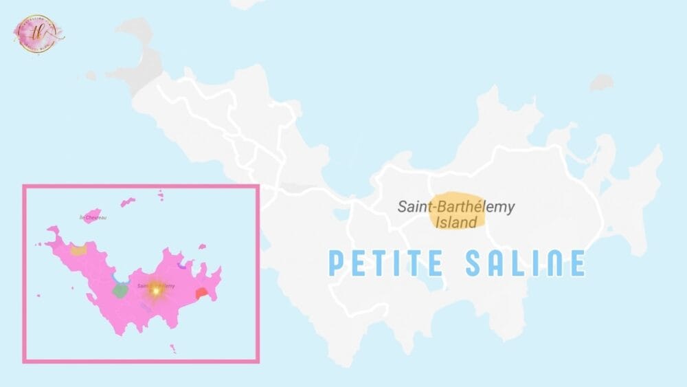 Map of Petite Saline