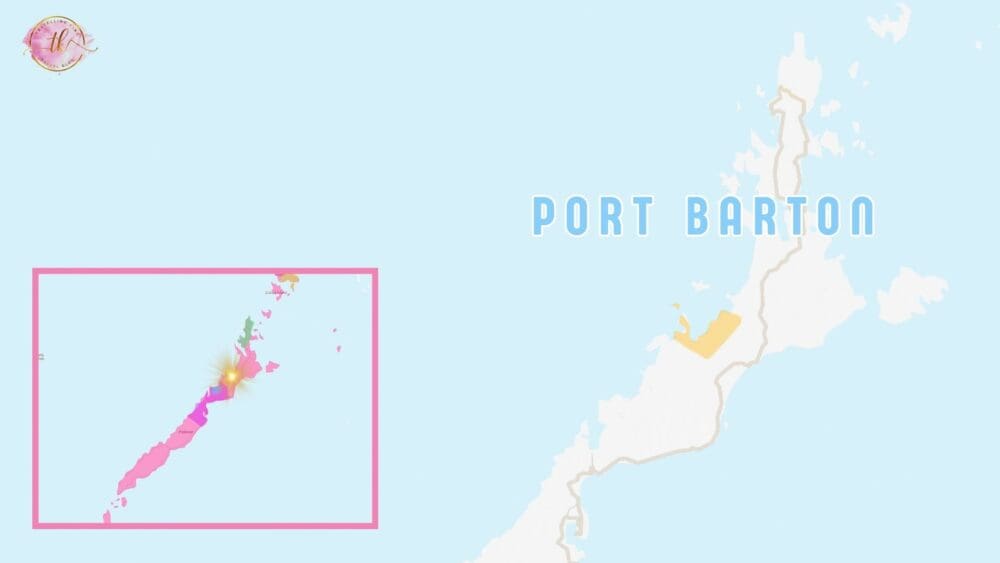 Map of Port Barton
