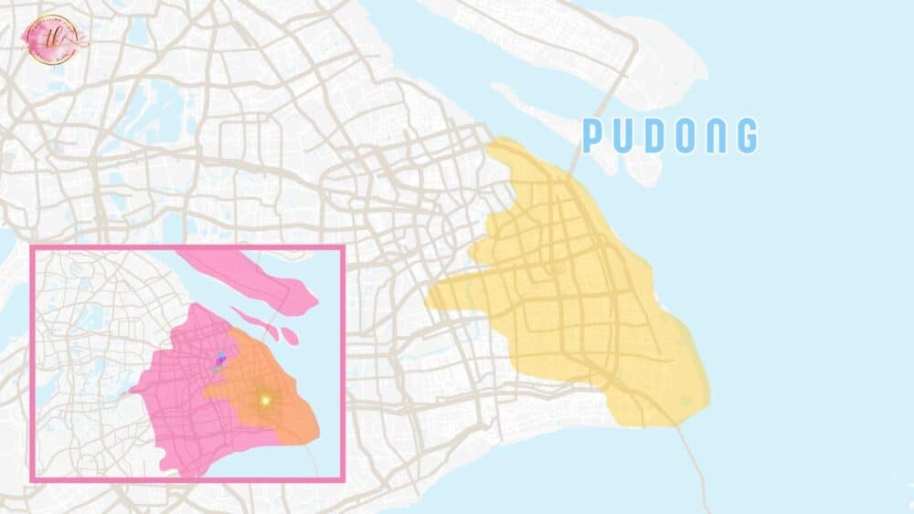 Map of Pudong
