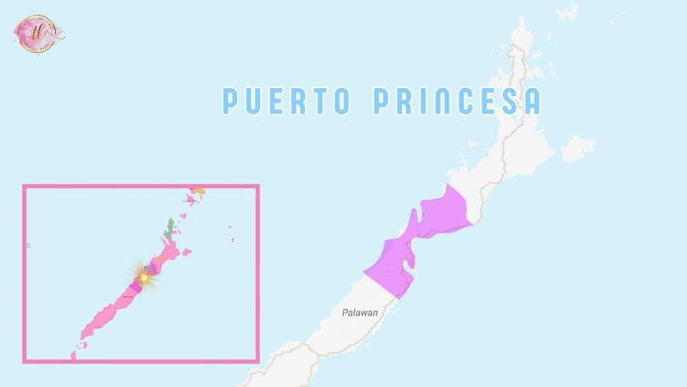 Map of Puerto Princesa