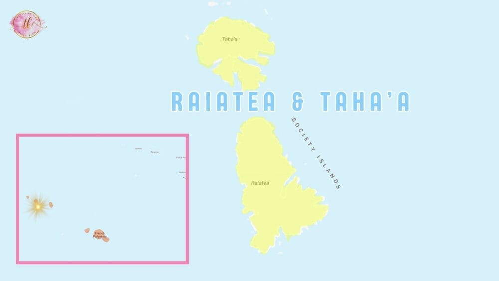 Map of Raiatea & Taha’a