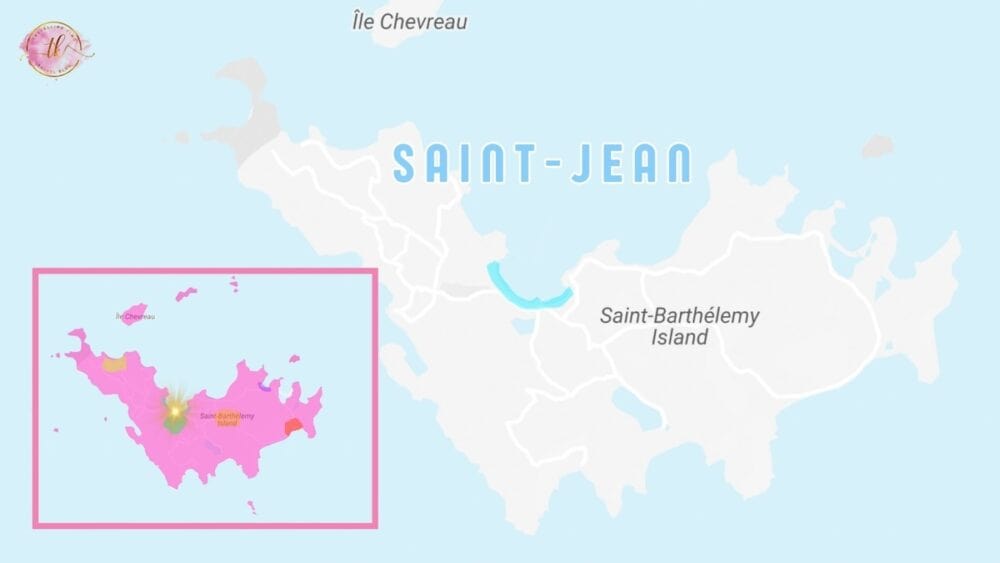 Map of Saint-Jean