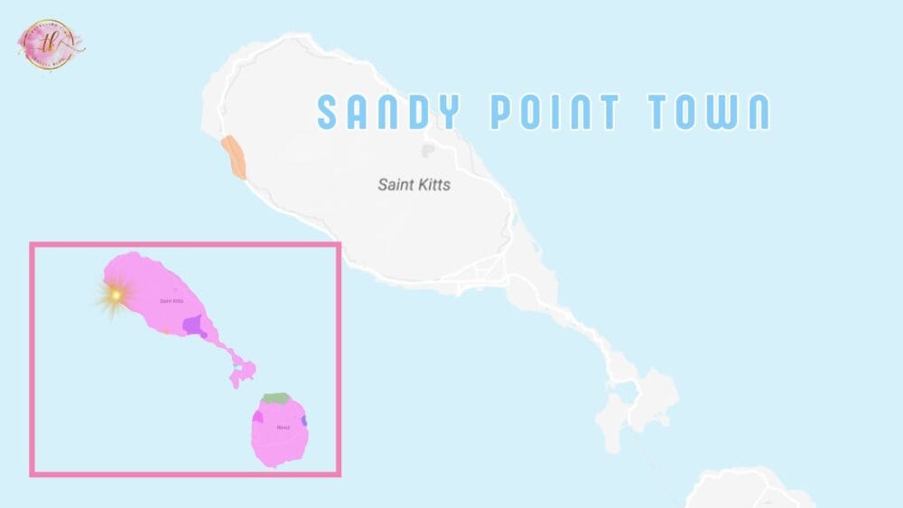 Map of Sandy Point Town