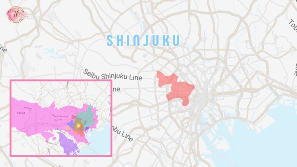 Map of Shinjuku