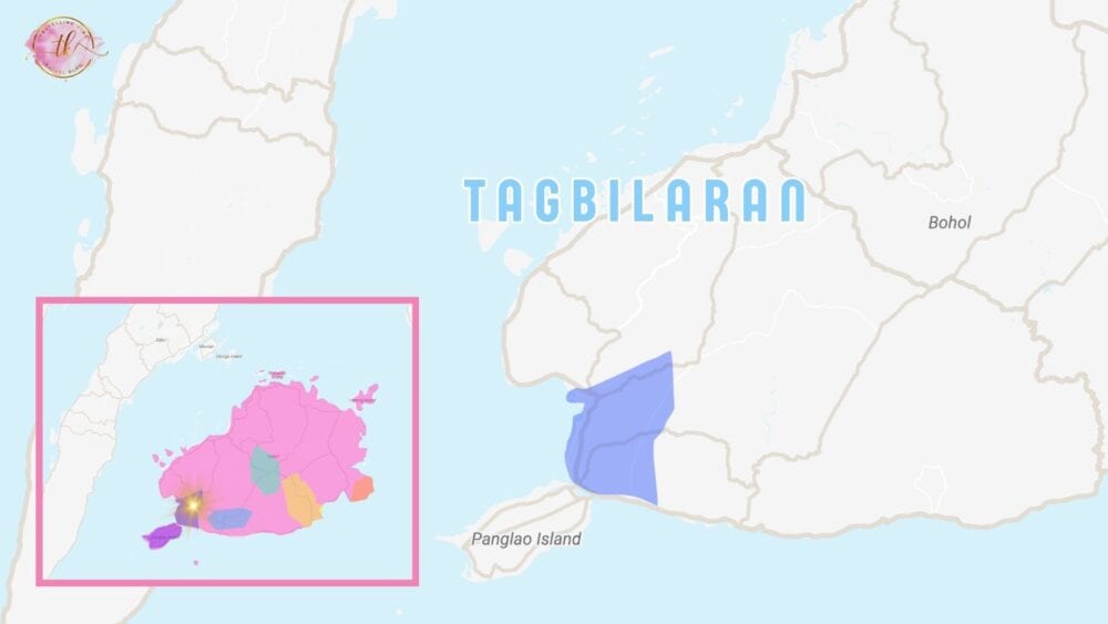 Map of Tagbilaran
